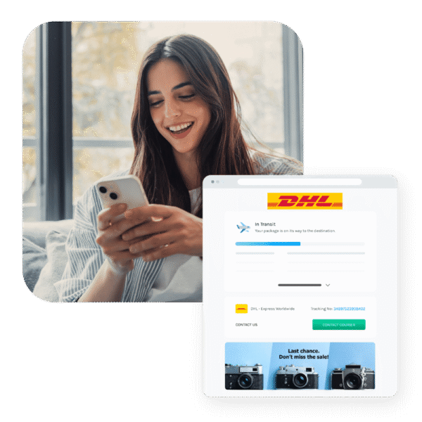 Delivery Tracking Website