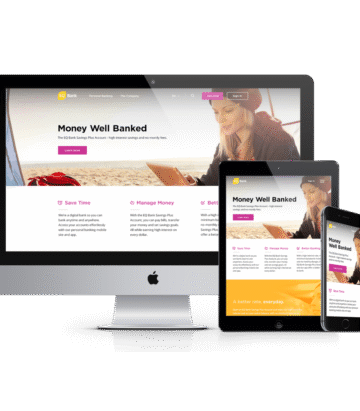 Online Banking Website